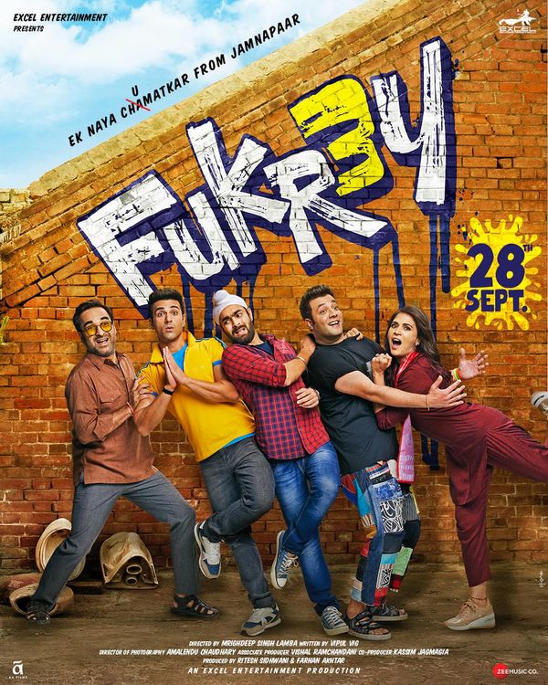 Poster for Fukrey 3