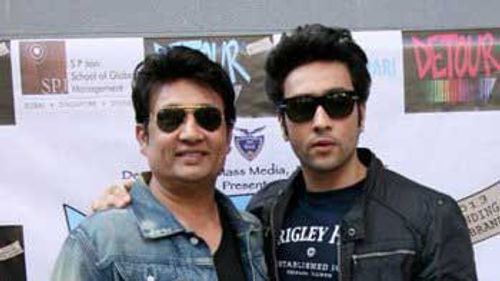 Shekhar Suman, Adhyayan Suman promote 'Heartless' at Jai Hind College