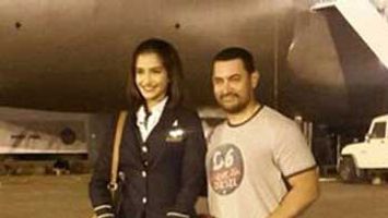 Aamir Visit The Sets Of Sonam Kapoor Starrer 'Neerja'