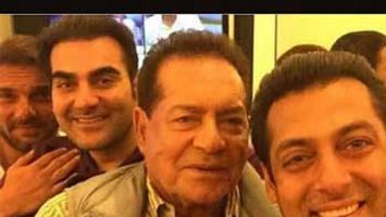 Check out Salman Khan's selfie with father Salim Khan and brothers