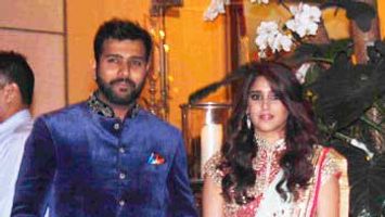 Stars at Rohit Sharma - Ritika Sajdeh wedding bash hosted by the Ambanis