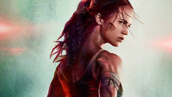 Check out the new poster of Alicia Vikander as Lara Croft in Tomb Raider!