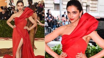 Deepika Padukone stuns everyone with her red hot avatar at Met Gala 2018
