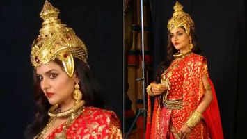 Exclusive: Madhoo’s look from her debut TV show Aarambh Out!