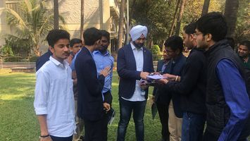 Sandeep Singh, on whose life the upcoming film 'Soorma' is based, inspired and motivated IIT students at E-Summit!