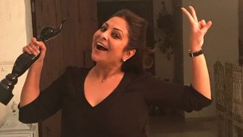 Seasoned actress Shefali Shah walks away with Filmfare Best Actress trophy for her short film Juice!