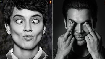 The crazy first look poster of Kangana Ranaut and Rajkummar Rao is out from their upcoming film ‘Mental Hai Kya’!