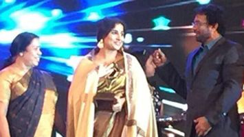 Vidya Balan receives the Pride of Kerala award