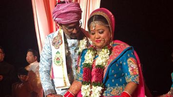 View Pics: Bharti Singh and Harsh Limbachiyaa get hitched!