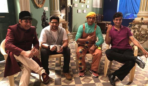 Arshad Warsi and Javed Jaffery begin their first schedule for Total Dhamaal