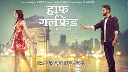 Half Girlfriend motion poster reprises the book cover. Check it out!