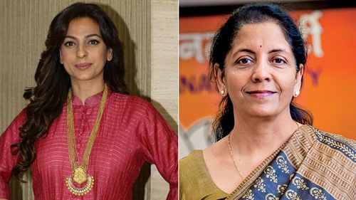 Juhi Chawla plays the role of 1st woman defence minister onscreen!