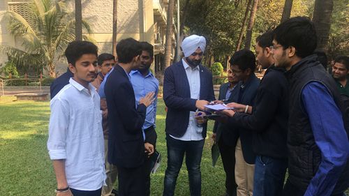 Sandeep Singh, on whose life the upcoming film 'Soorma' is based, inspired and motivated IIT students at E-Summit!