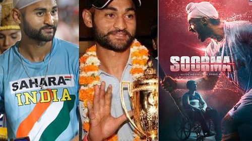 Sandeep Singh, on whose life upcoming film Soorma is based, says winning for India is his ultimate aim!