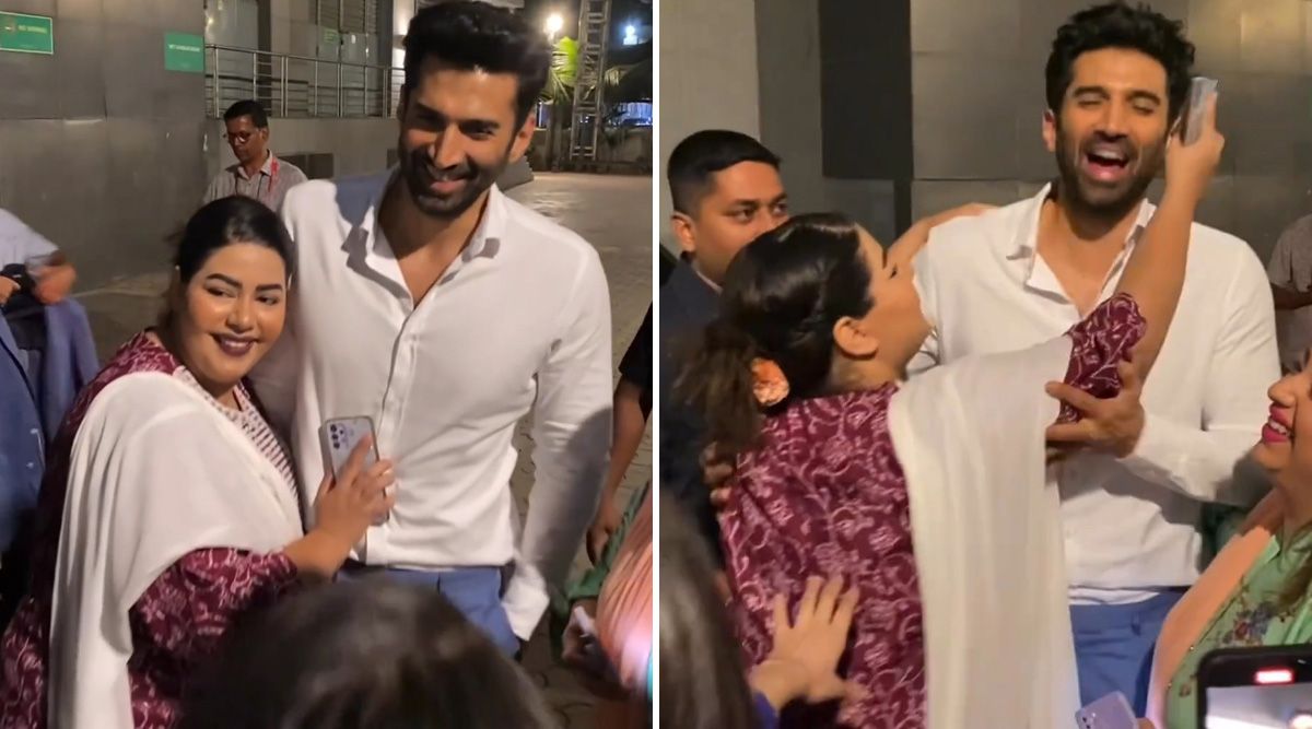 Actor Aditya Roy Kapur pushes his excited fan away and gets uncomfortable……… Check out Why?