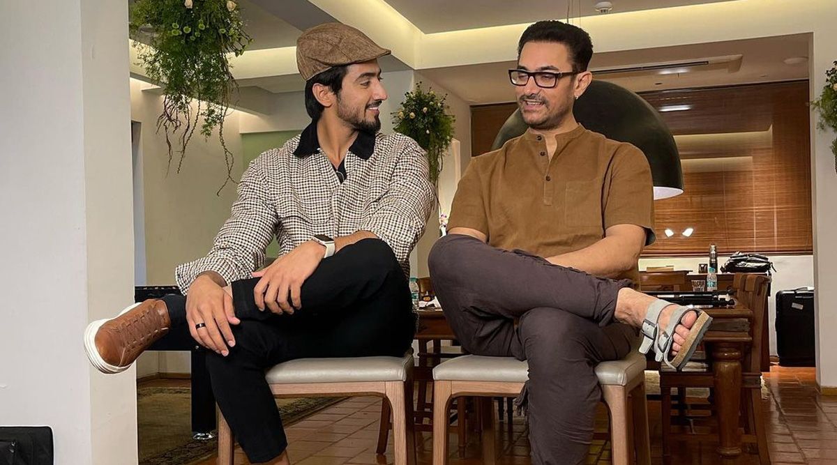 Aamir Khan and internet sensation Mr. Faisu reenact the Andaz Apna Apna dialogue
