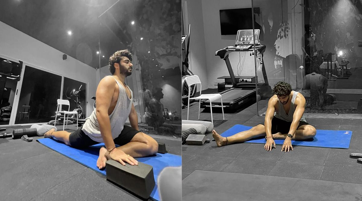 Arjun Kapoor thanks girlfriend Malaika Arora as the actor learns Iyengar yoga