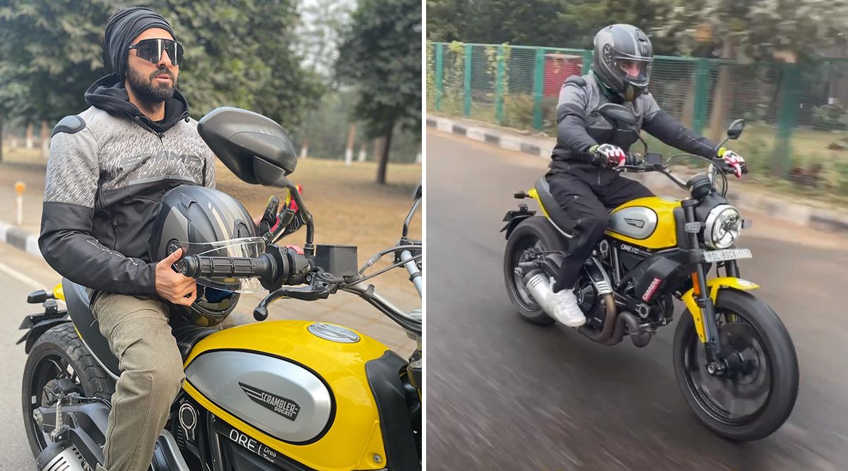 The latest Ayushmann Khurrana bike riding picture and reel raising fan's excitement; Watch out for PICS!
