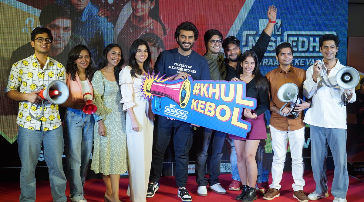 Cause Ambassador Arjun Kapoor attends the launch of the new season of MTV Nishedh; Read to know more!