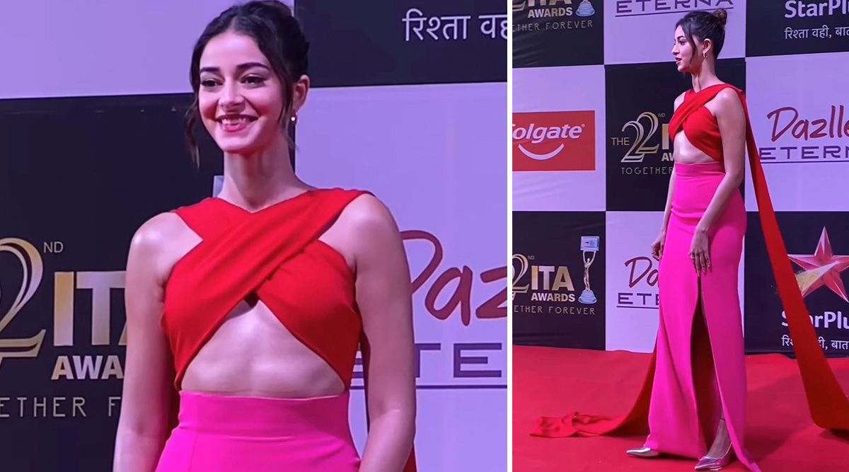 Ananya Panday Is Hot As Hell In A Sexy Red Top And Thigh-High Slit Skirt; Watch Video