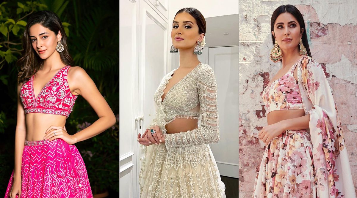 Ananya Panday, Tara Sutaria, and Katrina Kaif show us how to rock a lehenga this wedding season