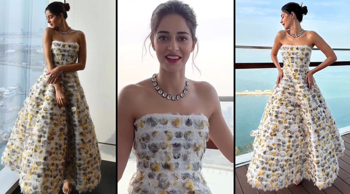 Ananya Panday is truly the epitome of beauty, looks like a doll in a white sleeveless midi dress; SEE PICS!