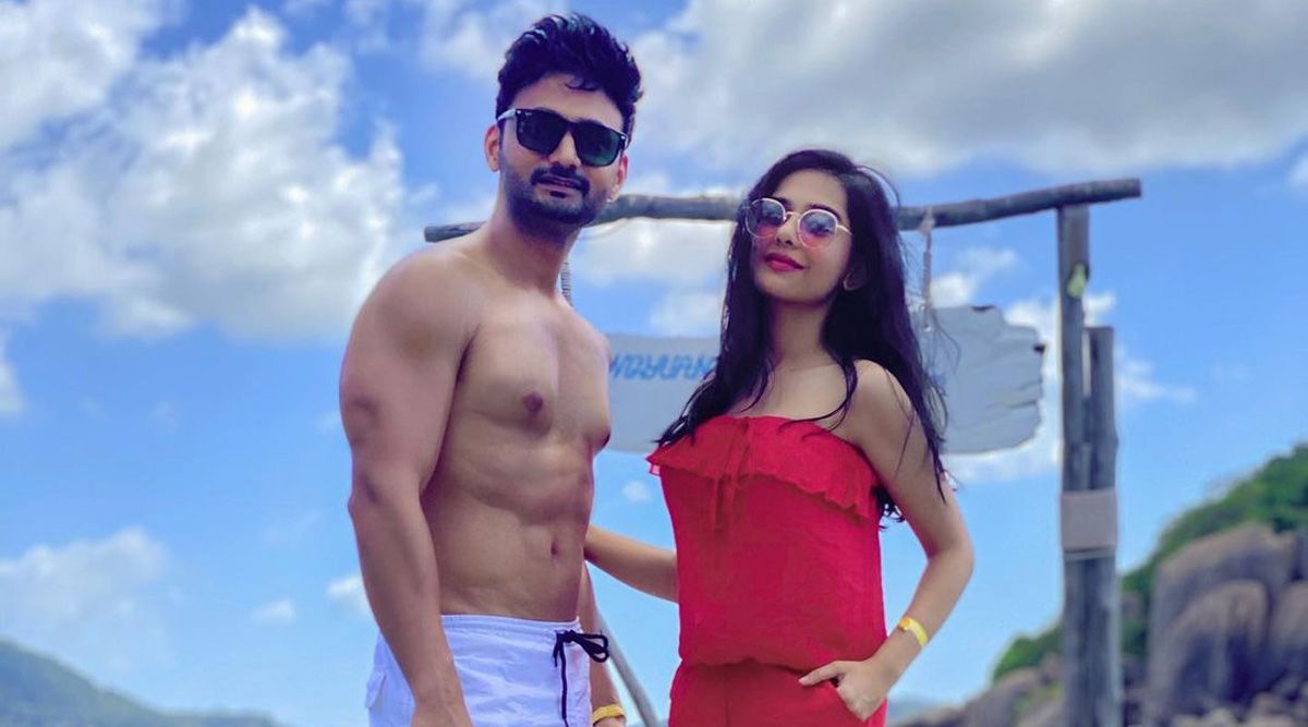 Amrita Rao and RJ Anmol have shared a video of their Bali honeymoon, in which they reveal how a soon-to-be father was captivated by her beauty and has shown her to his wife