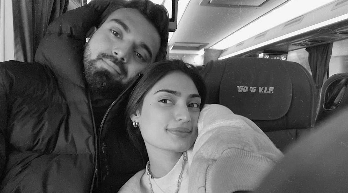 Athiya Shetty wishes KL Rahul on his birthday, shares monochrome mushy pictures with him