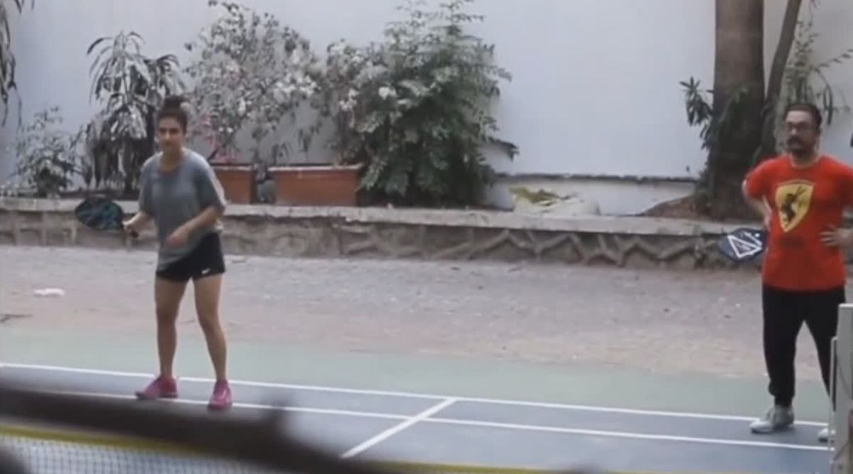 Aamir Khan And Fatima Sana Shaikh SPOTTED Playing Pickleball Together; Netizens Are UPSET Over The Viral Video (Watch Video)