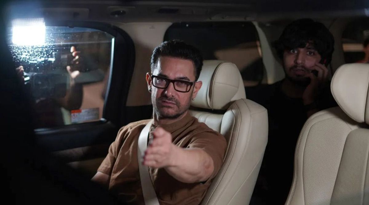 Junaid Khan surprises everyone by joining Aamir Khan for the ‘Laal Singh Chaddha’ special screening