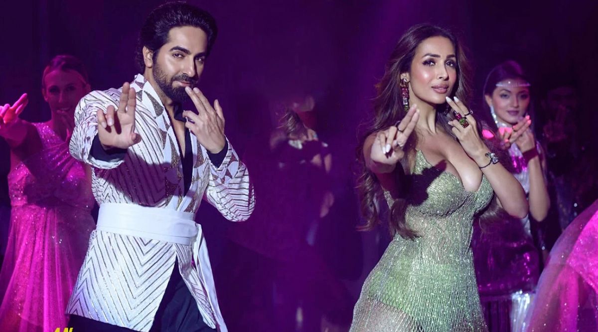 Malaika Arora and Ayushmann Khurrana give classic vibes with a modern touch in the action hero song Aap Jaisa Koi
