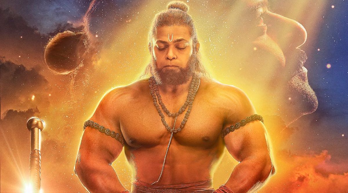  Adipurush: Makers UNCOVER New Poster Of The Movie Featuring Devdatta Nage As Shri Bajrangbali On Hanuman Janmotsav 