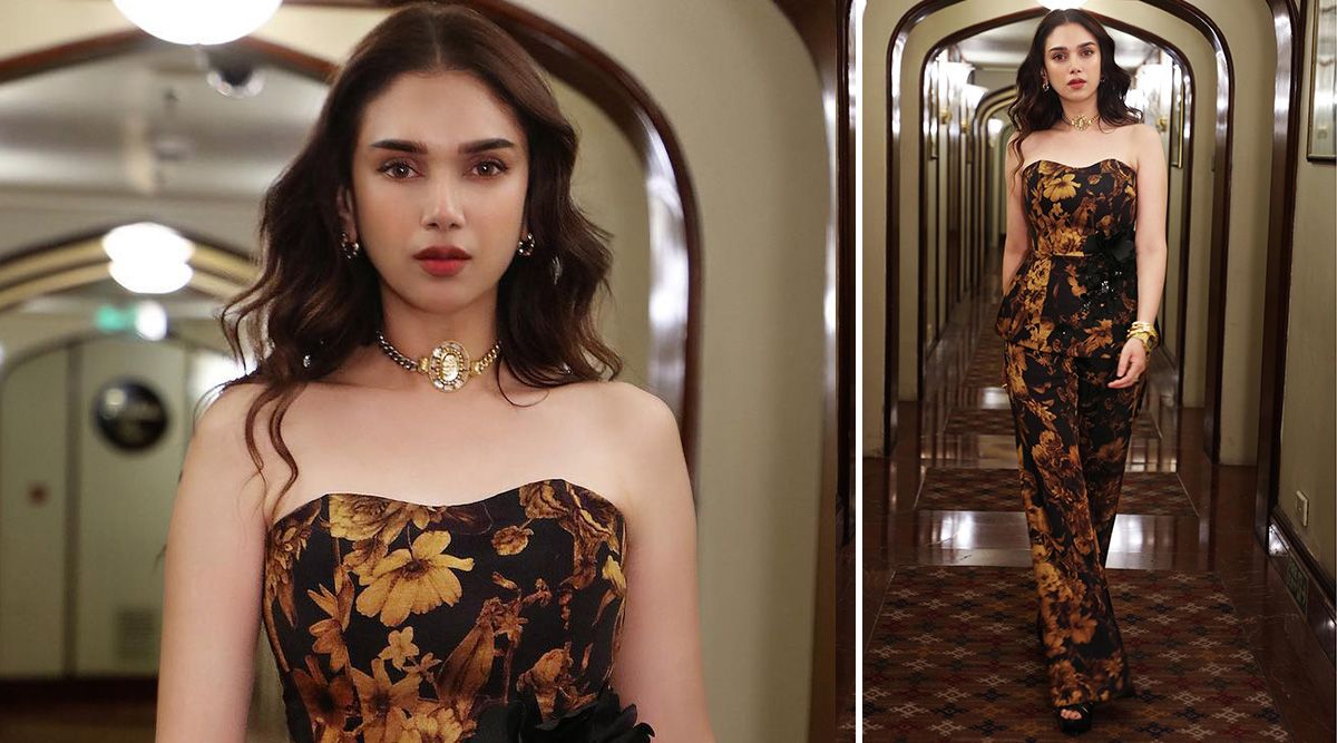 Aditi Rao Hydari's swoon-worthy look in a floral co-ord set; Check Out PICS within!