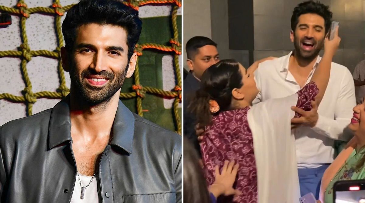 Aditya Roy Kapur speaks about the VIRAL VIDEO of a fan forcibly trying to kiss him, says ‘didn’t get frazzled by it’
