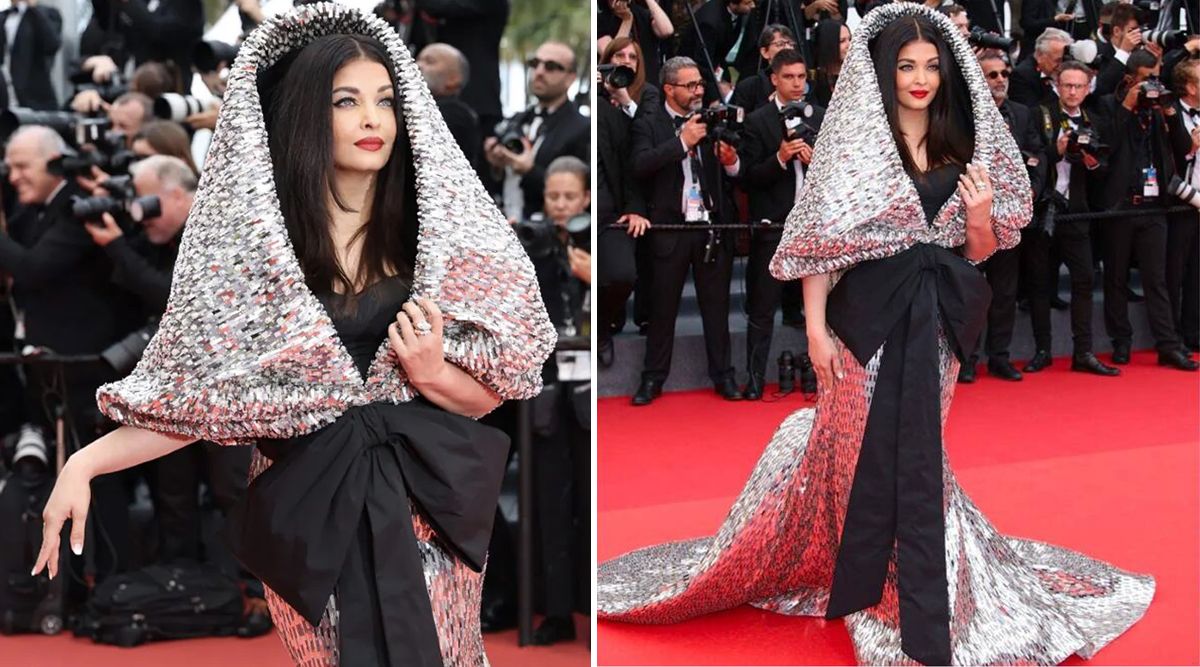 Cannes 2023: Aishwarya Rai Bachchan’s 'HOODIE COUTURE' Leaves Netizens In Splits; Say ‘Picked UP Aluminium foil From Kitchen In A Hurry’