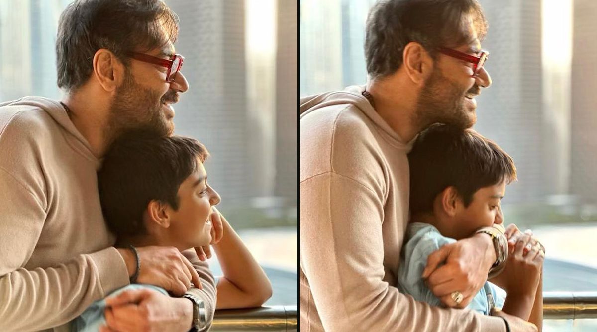 Ajay Devgn DROPS An Adorable Picture With His Son Yug, Writes ‘Won’t Trade This Baap-Beta Moments…’