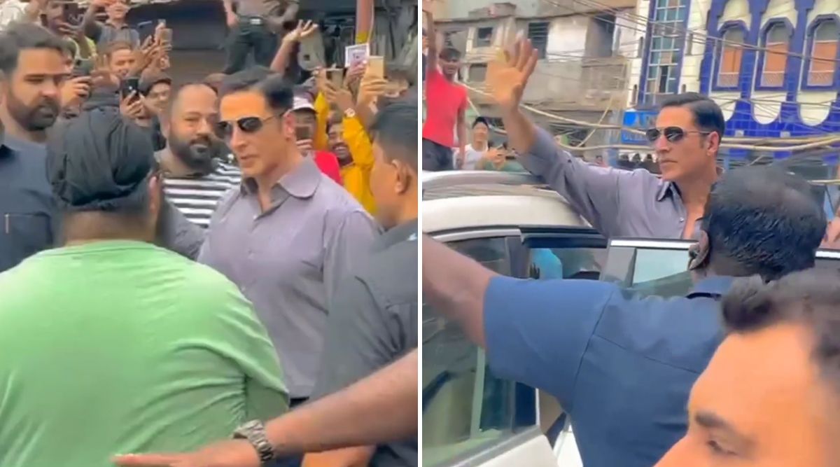 Akshay Kumar Reaches Delhi’s Jama Masjid For Shooting, Gets Greeted With Loud Cheers By Fans (Watch Video)