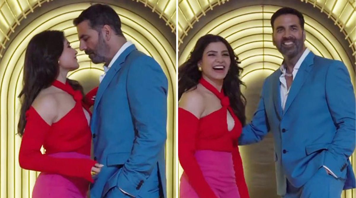 Samantha Ruth Prabhu and Akshay Kumar have set the internet on fire as they show off their chemistry dancing to the beats of Oo Antava