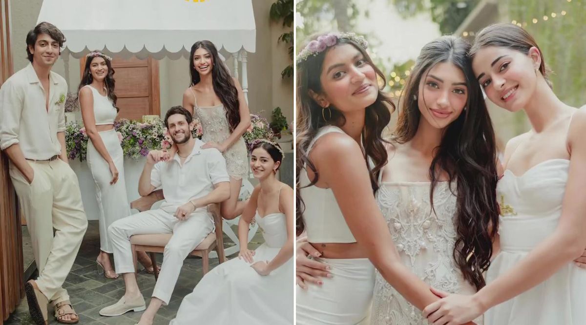 Ananya Panday Glams Her Beauty With A Bright Smile As She Attends Her Cousin Alanna Panday's Pre-Wedding Bash;(SEE PICS)
