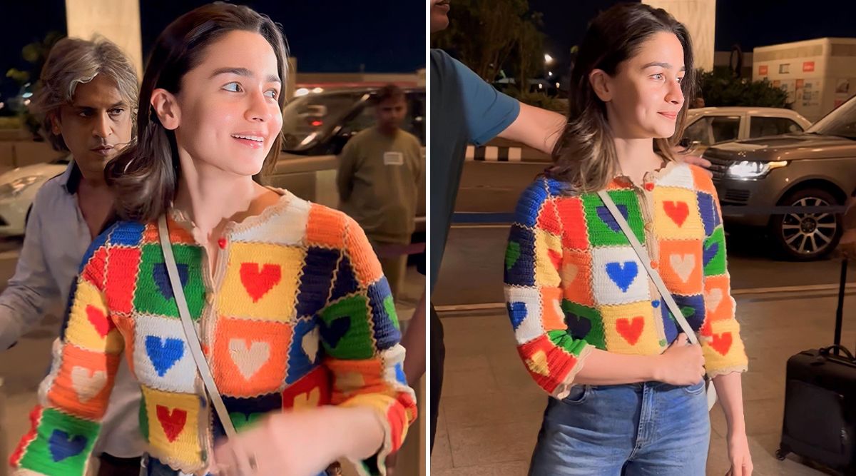 Alia Bhatt's Fashion Statement In Heart-Shaped Cardigan's PRICE Will Make Your JAWS DROP! (Watch Video)