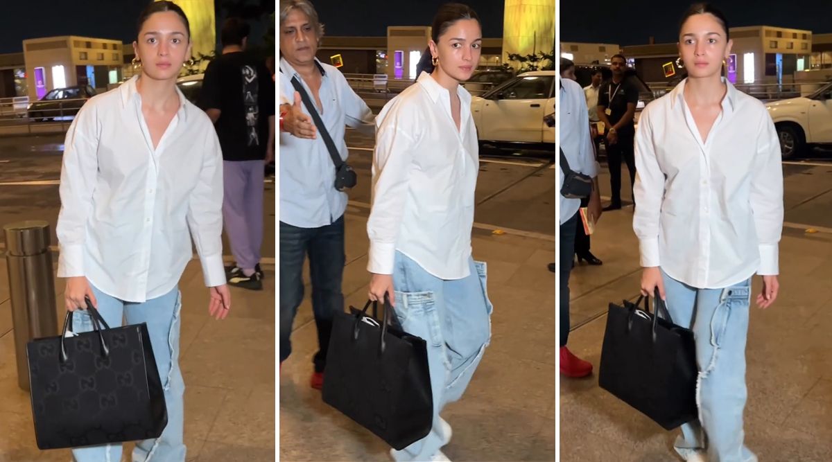 Kya Baat Hai! Alia Bhatt's Gucci Tote Bag Is Worth For ‘THIS’ Staggering Amount!  (Watch Video)