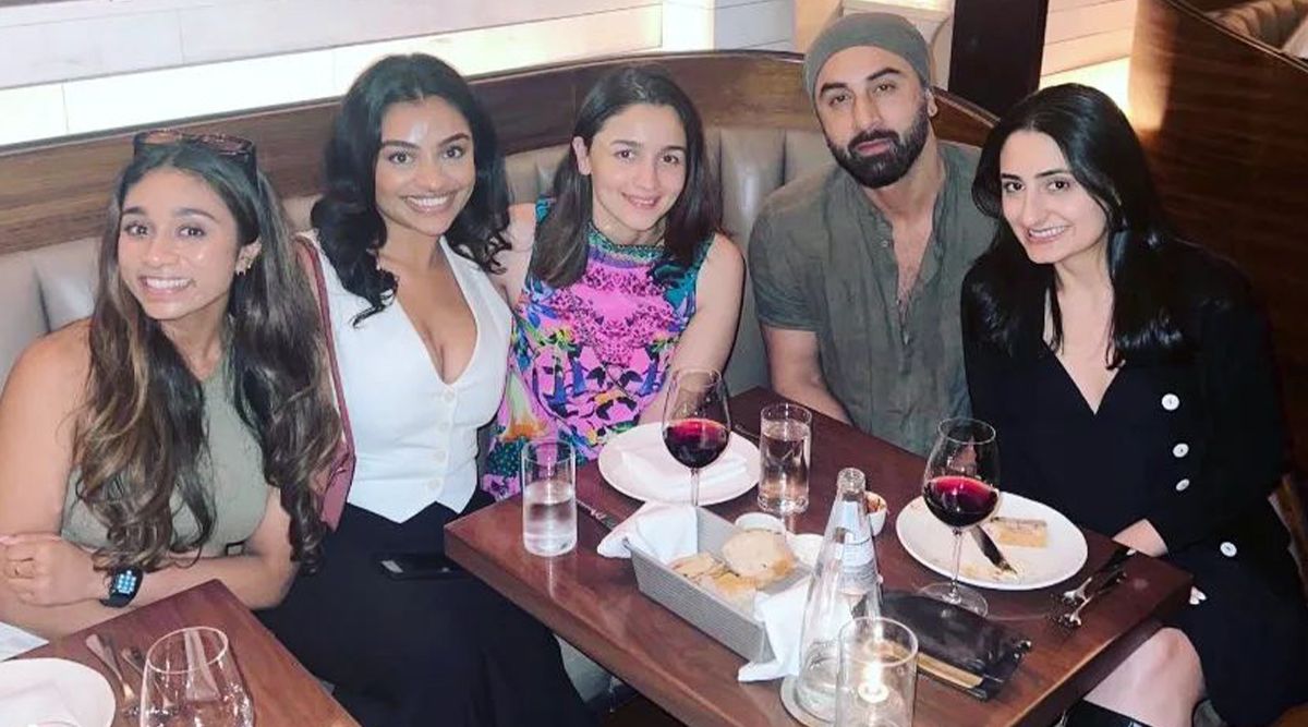 Alia Bhatt And Ranbir Kapoor Enjoys Family Time At A Restaurant In An UNSEEN Picture (View Pic)