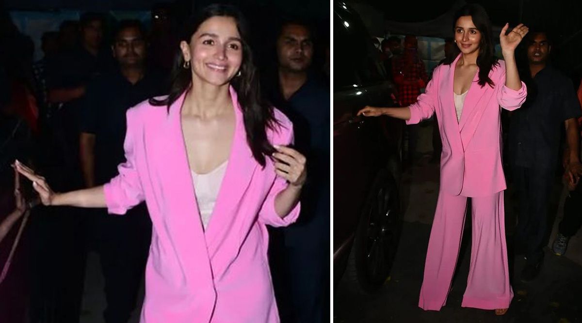 Alia Bhatt makes a warm gesture in front of paps after the controversy over her leaked photos; Watch!