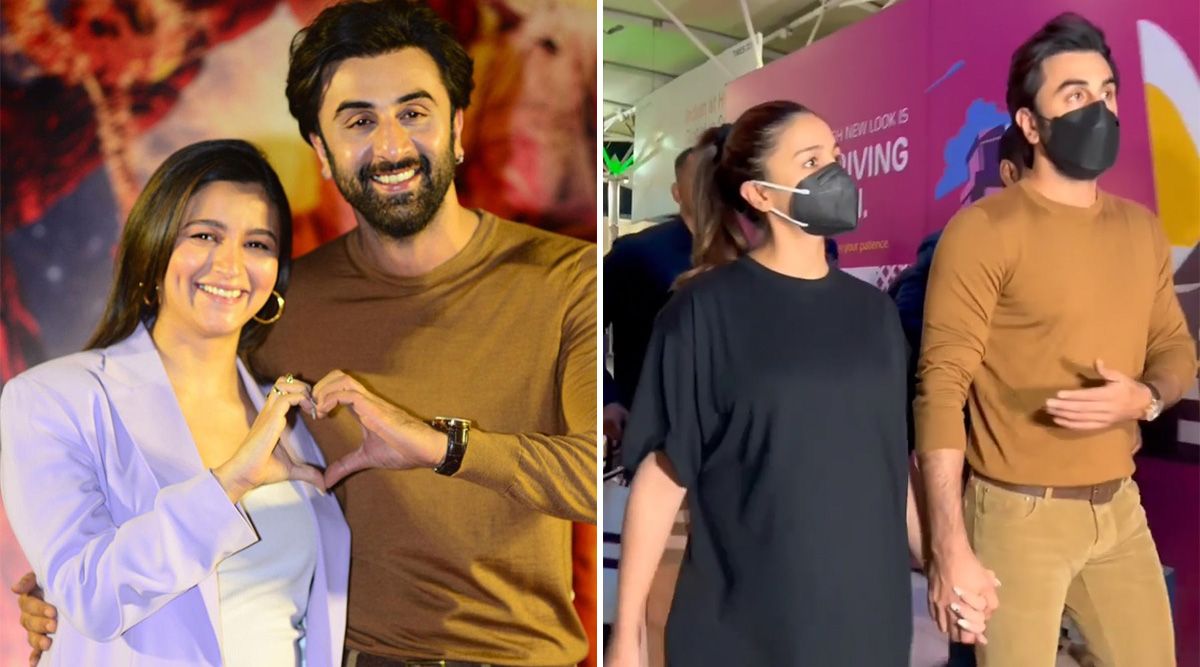 Alia Bhatt changes into comfort wear while returning from Brahmastra’s Delhi event with Ranbir Kapoor