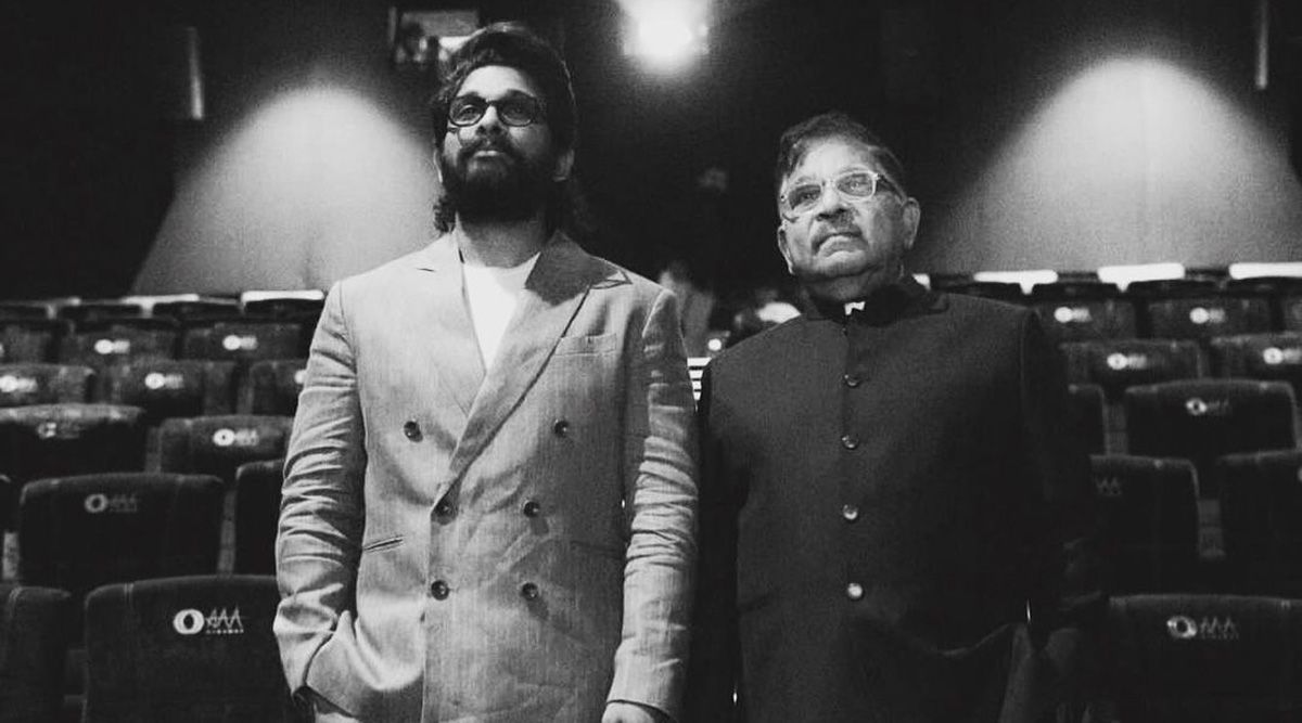  Happy Father’s Day: Allu Arjun's HEARTFELT Wish To Father, Shares Monochromatic Photo with Allu Aravind, With Tag Of ‘Best Father in the World’!