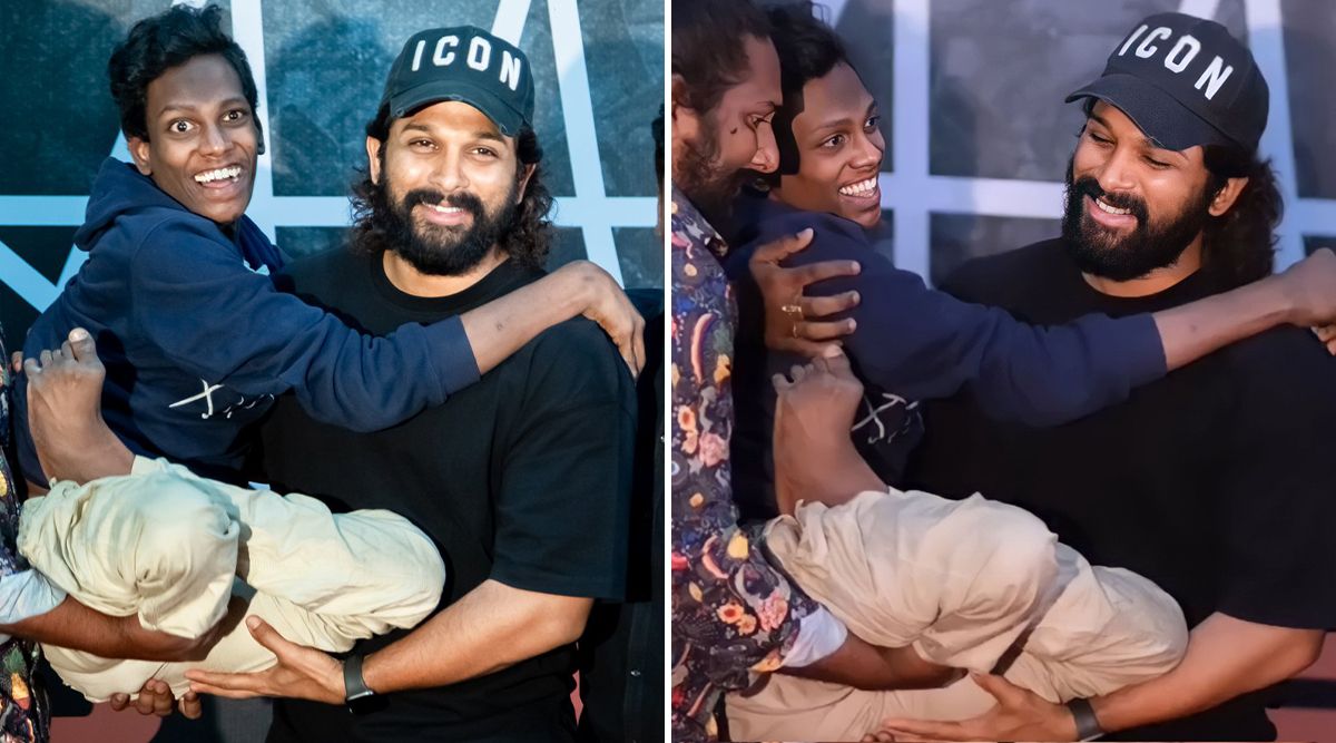 Allu Arjun wins HEARTS after his picture with his fan goes VIRAL; See picture!