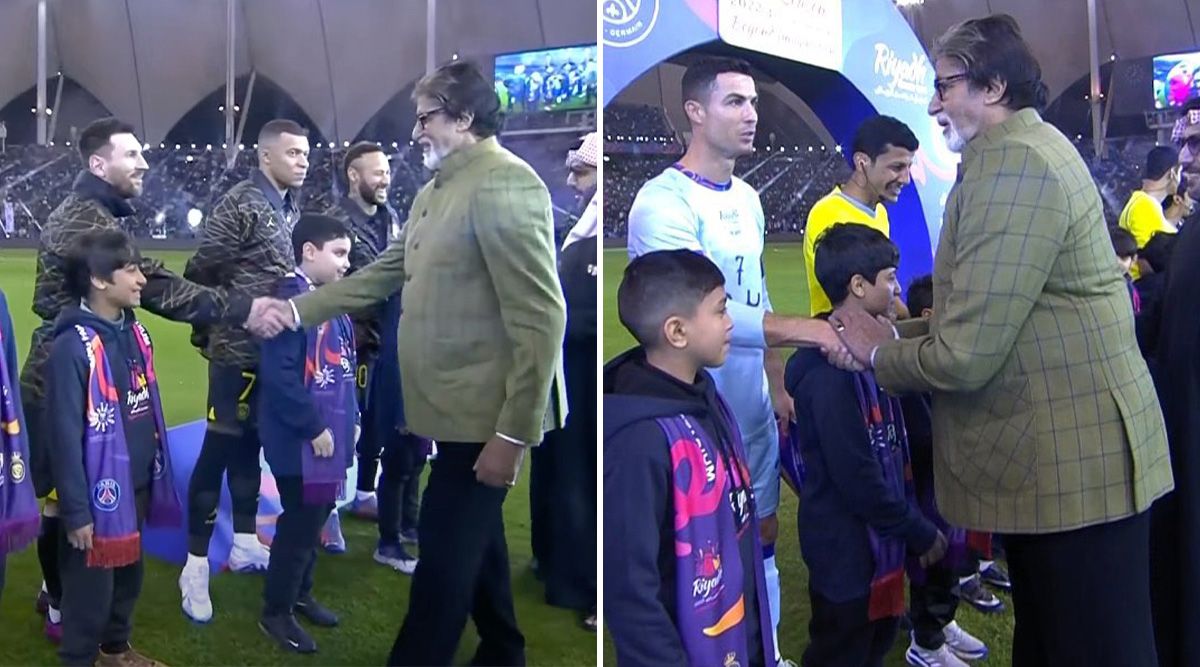 Big B, Amitabh Bachchan expresses his happiness after meeting Messi and Ronaldo in Riyadh; Know Here WHAT He says?