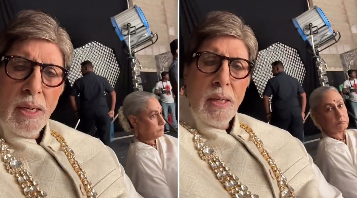 AWW! Amitabh Bachchan Creates A Cute Slow-Mo Video With Jaya Bachchan In Midst Of Shooting! (Watch Video)