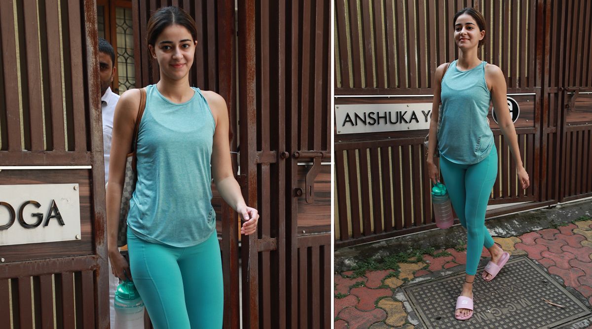 Ananya Pandey Seen in Bandra After Workout