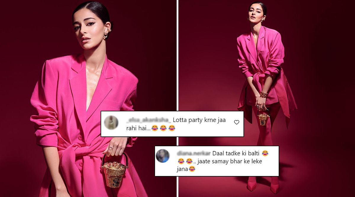Ananya Panday Hilariously TROLLED For Her Little Bag Resembling A BUCKET (Watch Video)
